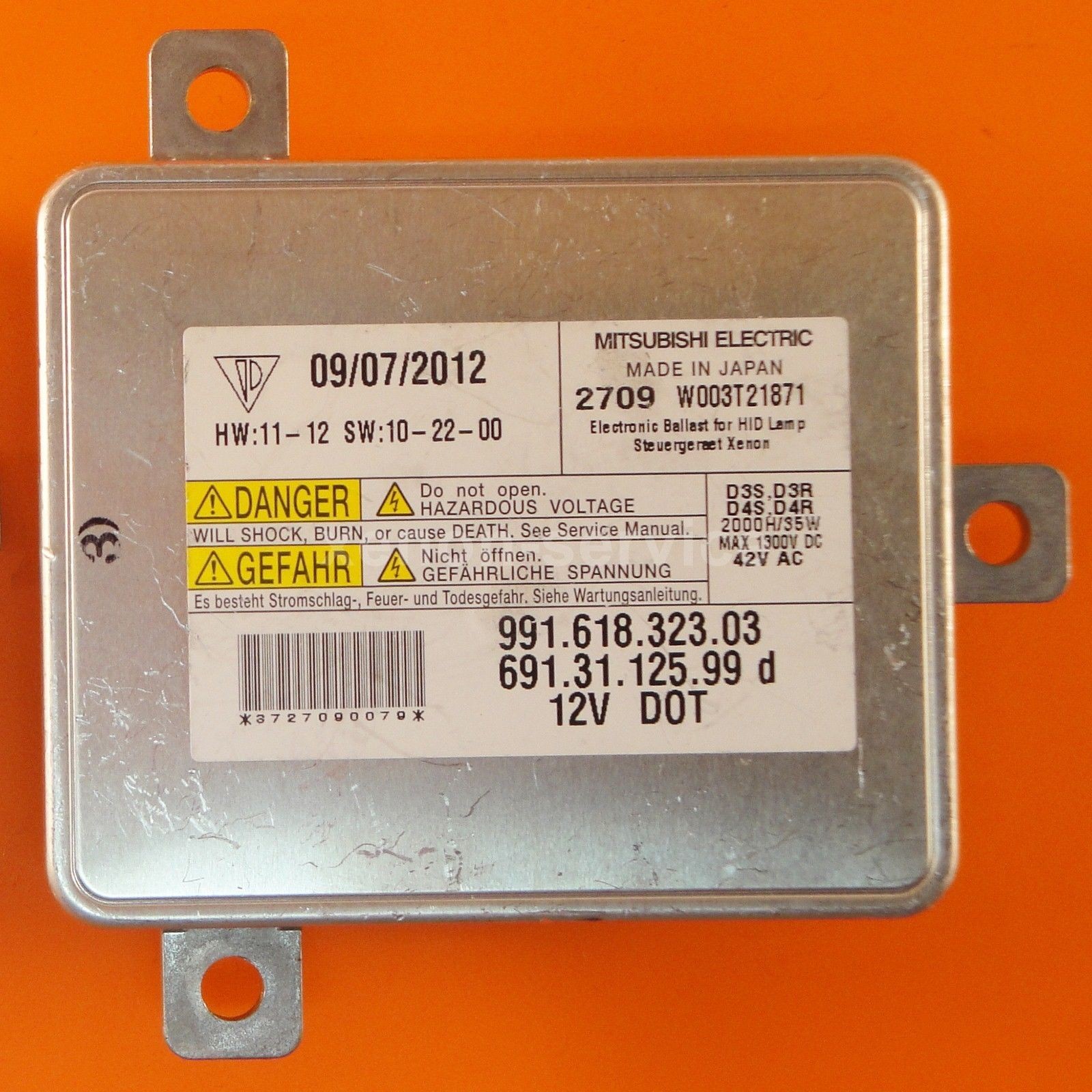 Mitsubishi Electric W003T21871 99161832303 Xenon Ballast
