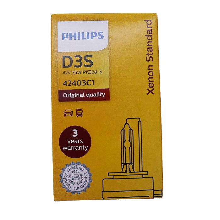 Philips D3S XenStart Xenon HID Bulb