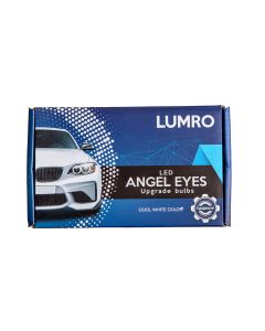 LUMRO BMW E60 E61 LCI Facelift 20W CREE LED Angel Eyes H10W Bulbs