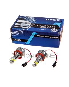 LUMRO BMW H8 40W CREE LED Angel Eyes Bulbs